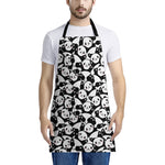 Cute Happy Panda Pattern Print Apron
