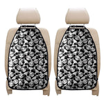 Cute Happy Panda Pattern Print Car Seat Organizers