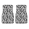 Cute Happy Panda Pattern Print Front Car Floor Mats