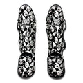 Cute Happy Panda Pattern Print Muay Thai Shin Guards