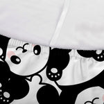 Cute Happy Panda Pattern Print Sofa Cover