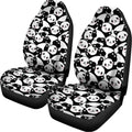 Cute Happy Panda Pattern Print Universal Fit Car Seat Covers