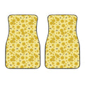 Cute Honey Bee Pattern Print Front Car Floor Mats