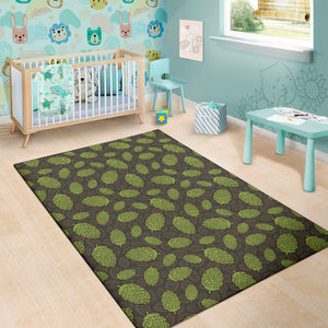 Cute Hop Cone Pattern Print Area Rug