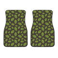 Cute Hop Cone Pattern Print Front Car Floor Mats