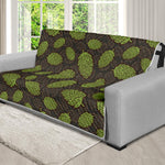 Cute Hop Cone Pattern Print Futon Protector