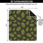 Cute Hop Cone Pattern Print Futon Protector