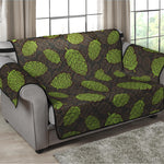 Cute Hop Cone Pattern Print Loveseat Protector