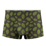 Cute Hop Cone Pattern Print Men's Boxer Briefs