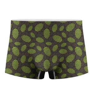 Cute Hop Cone Pattern Print Men's Boxer Briefs