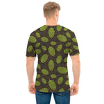 Cute Hop Cone Pattern Print Men's T-Shirt