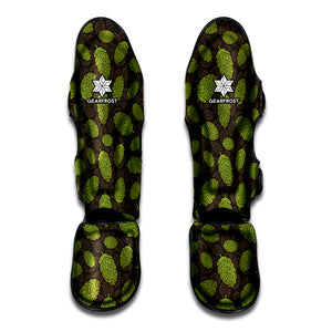 Cute Hop Cone Pattern Print Muay Thai Shin Guard