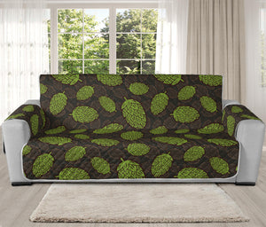 Cute Hop Cone Pattern Print Oversized Sofa Protector