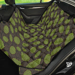 Cute Hop Cone Pattern Print Pet Car Back Seat Cover