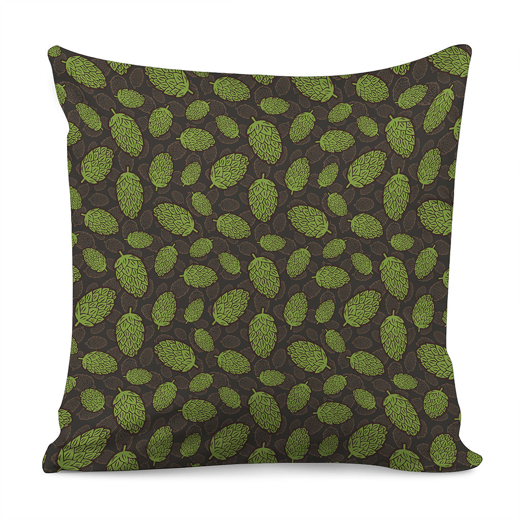 Cute Hop Cone Pattern Print Pillow Cover