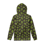 Cute Hop Cone Pattern Print Pullover Hoodie