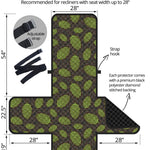 Cute Hop Cone Pattern Print Recliner Protector