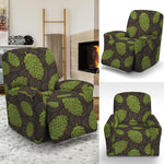 Cute Hop Cone Pattern Print Recliner Slipcover