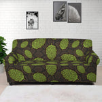 Cute Hop Cone Pattern Print Sofa Cover