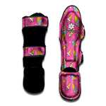 Cute Ice Cream Pattern Print Muay Thai Shin Guard