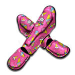Cute Ice Cream Pattern Print Muay Thai Shin Guard