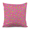 Cute Ice Cream Pattern Print Pillow Cover