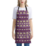 Cute Indian Tribal Elephant Print Apron