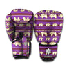 Cute Indian Tribal Elephant Print Boxing Gloves