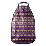 Cute Indian Tribal Elephant Print Car Seat Organizers