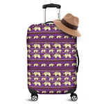 Cute Indian Tribal Elephant Print Luggage Cover