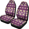 Cute Indian Tribal Elephant Print Universal Fit Car Seat Covers