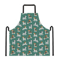 Cute Jack Russell Terrier Pattern Print Apron