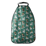 Cute Jack Russell Terrier Pattern Print Car Seat Organizers