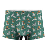 Cute Jack Russell Terrier Pattern Print Men's Boxer Briefs