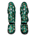 Cute Jack Russell Terrier Pattern Print Muay Thai Shin Guards