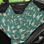 Cute Jack Russell Terrier Pattern Print Pet Car Back Seat Cover