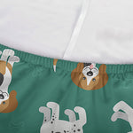 Cute Jack Russell Terrier Pattern Print Sofa Cover