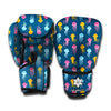 Cute Jellyfish Pattern Print Boxing Gloves