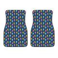 Cute Jellyfish Pattern Print Front Car Floor Mats