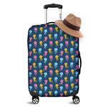 Cute Jellyfish Pattern Print Luggage Cover