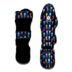 Cute Jellyfish Pattern Print Muay Thai Shin Guard