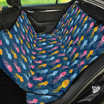 Cute Jellyfish Pattern Print Pet Car Back Seat Cover