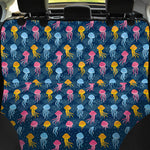 Cute Jellyfish Pattern Print Pet Car Back Seat Cover