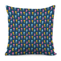 Cute Jellyfish Pattern Print Pillow Cover