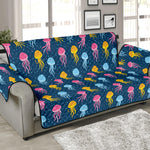 Cute Jellyfish Pattern Print Sofa Protector