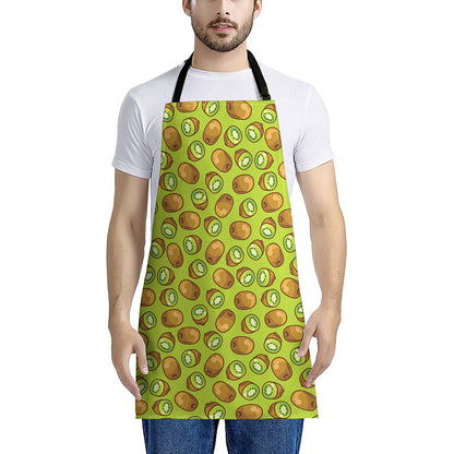 Cute Kiwi Pattern Print Apron