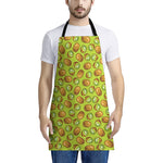 Cute Kiwi Pattern Print Apron