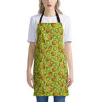 Cute Kiwi Pattern Print Apron