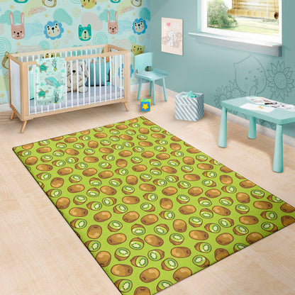 Cute Kiwi Pattern Print Area Rug