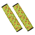 Cute Kiwi Pattern Print Car Seat Belt Covers